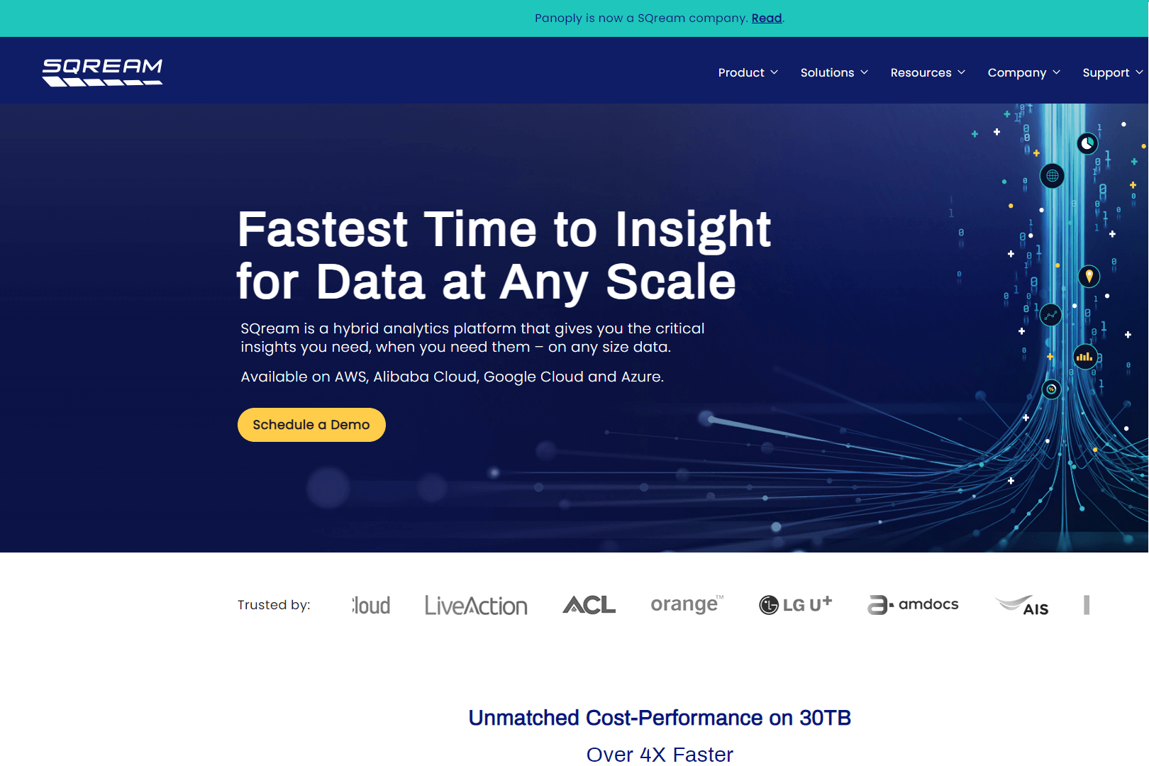 Corporate Site Sqream