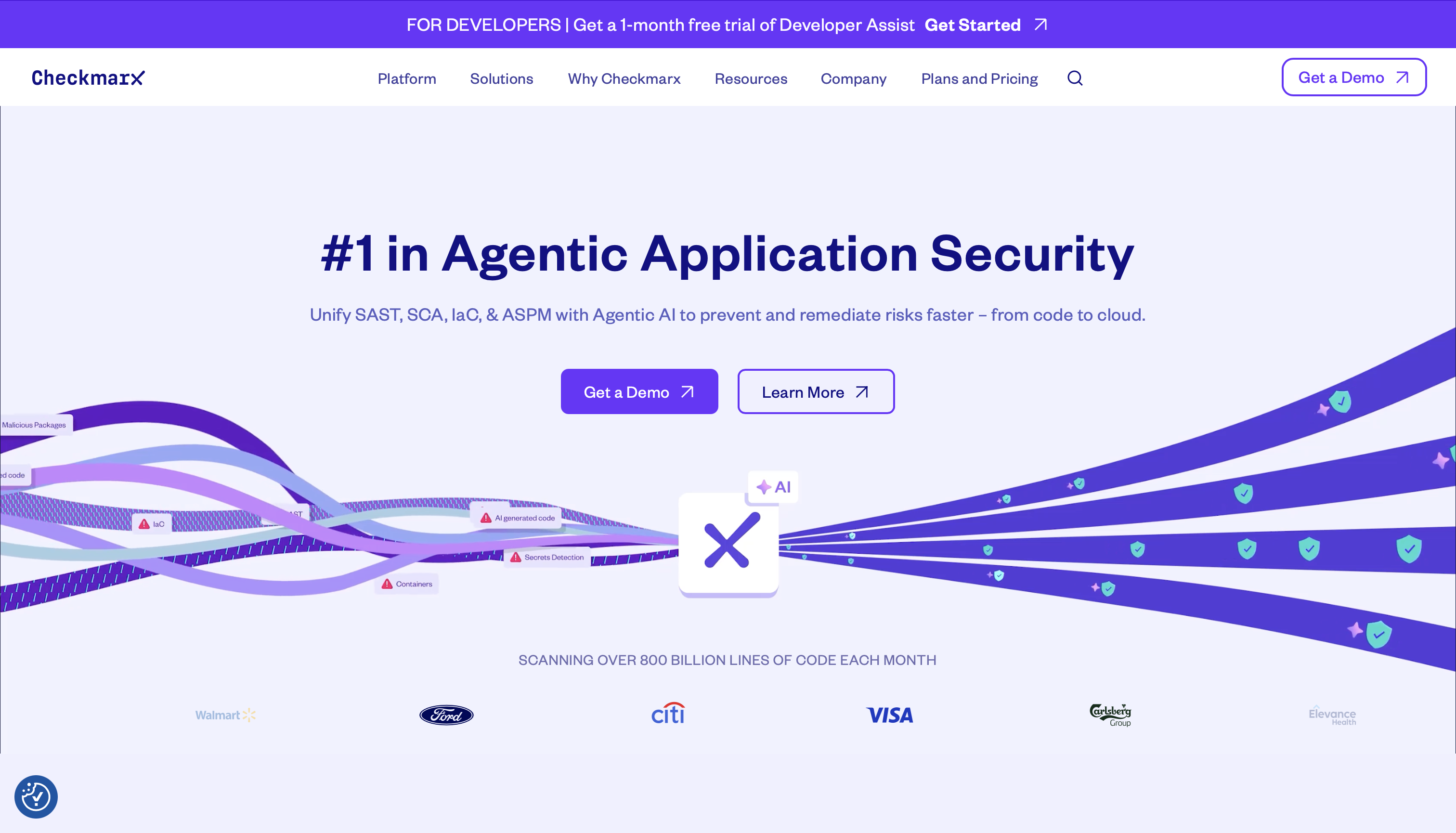 Checkmarx - High-Credibility AppSec Website Built for Multiple Personas and Conversion